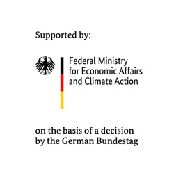 [Translate to Englisch:] Logo der Förderung durch den Bundestag