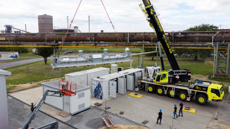 GrInHy2.0: Sunfire delivers the world’s largest High-Temperature Electrolyzer to Salzgitter Flachstahl