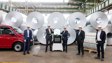"Green flat steel" from Salzgitter for stoves and ovens from Miele "Green flat steel" from Salzgitter for stoves and ovens from Miele