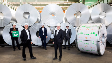 TÜV SÜD issues conformity statement for green strip steel from Salzgitter