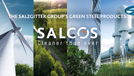 Salzgitter AG launches green steel brand SALCOS® at the Hannover Messe Salzgitter AG launches green steel brand SALCOS® at the Hannover Messe