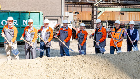 Start der Bauphase für Hubbalkenofen 7 im Warmwalzwerk Start der Bauphase für Hubbalkenofen 7 im Warmwalzwerk
