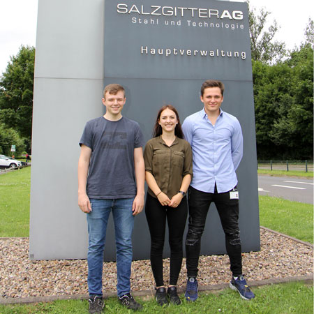 Foto von den StuPrax Studenten 