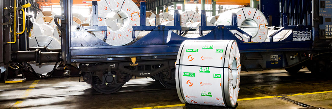 CO2 armes Coil bei der Verladung