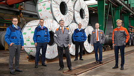 First CO2-reduced coils delivered First CO2-reduced coils delivered