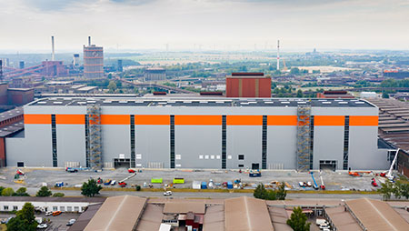 High- and ultra-high-strength steels from Salzgitter: New no. 3 hot-dip galvanizing line under construction High- and ultra-high-strength steels from Salzgitter: New no. 3 hot-dip galvanizing line under construction
