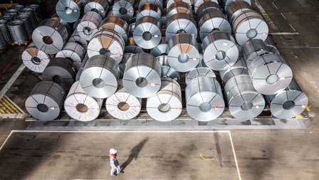 Salzgitter Flachstahl minimizes inventory costs Salzgitter Flachstahl minimizes inventory costs