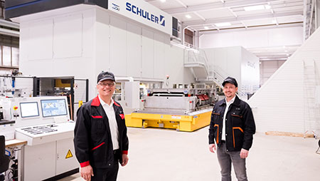 New punching line at Salzgitter Europlatinen New punching line at Salzgitter Europlatinen