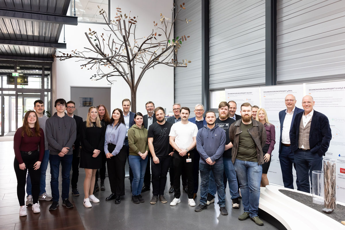 Gruppenfoto der Azubis