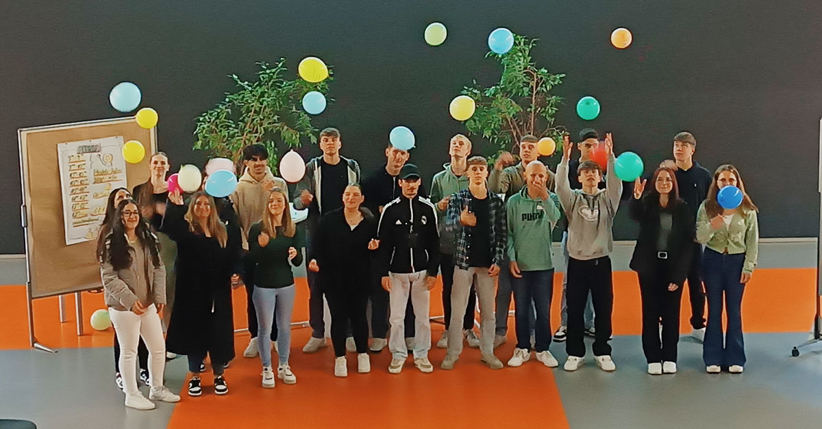 Foto der FOS Jahrespraktikanten*innen 2023
