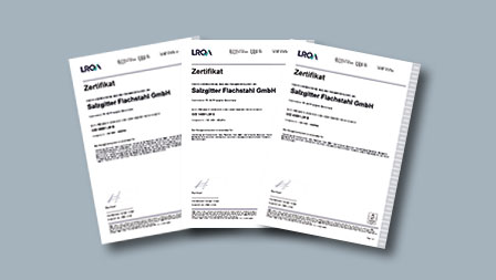 Certificates Picture of the certificates