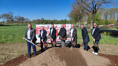 Spatenstich für neue multimodale Tankstelle in Watenstedt